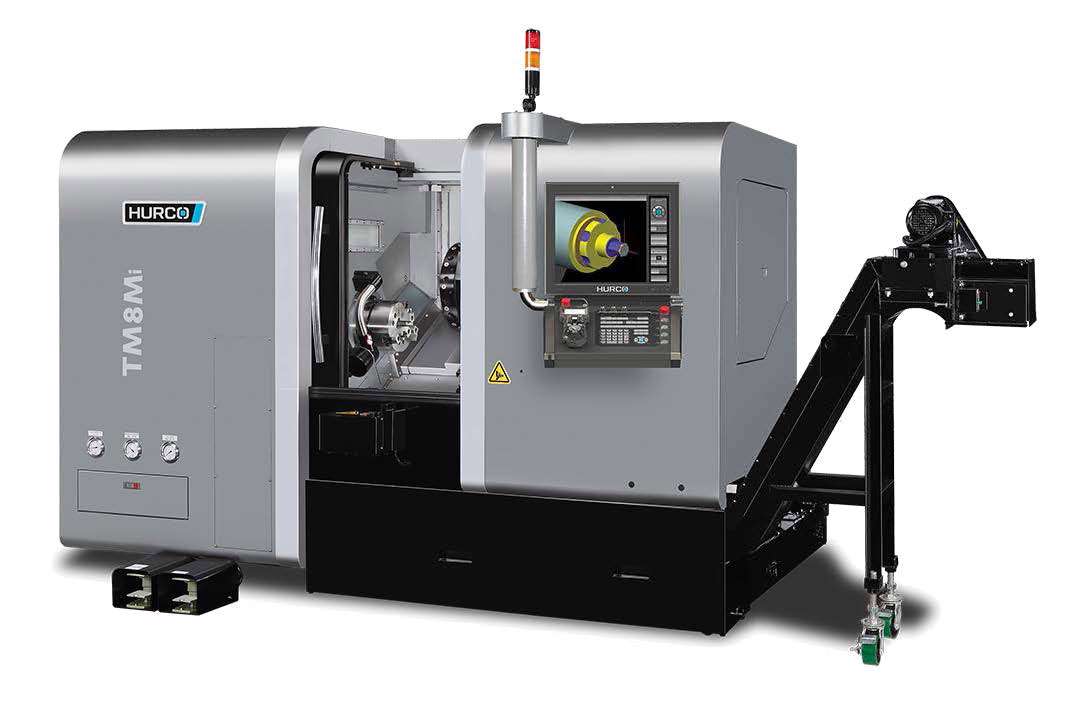 Hurco TM8Mi 3-Axis CNC Turning Centre - Live Tooling (10862)