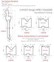 Yangli HPB-110x3200 CNC Hydraulic Press Brake (14107)
