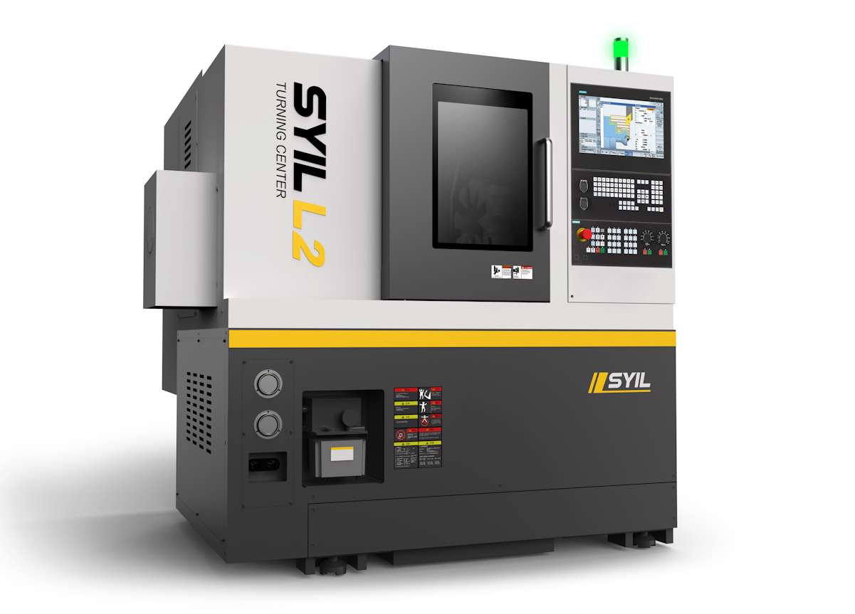 SYIL L2 8" Siemens 828D 2-Axis CNC Turning Centre - Slant Bed (14549)