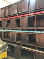 4300 x 910mm Steel Work Bench (9649)