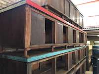 4300 x 910mm Steel Work Bench (9649)