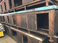 4300 x 910mm Steel Work Bench (9649)