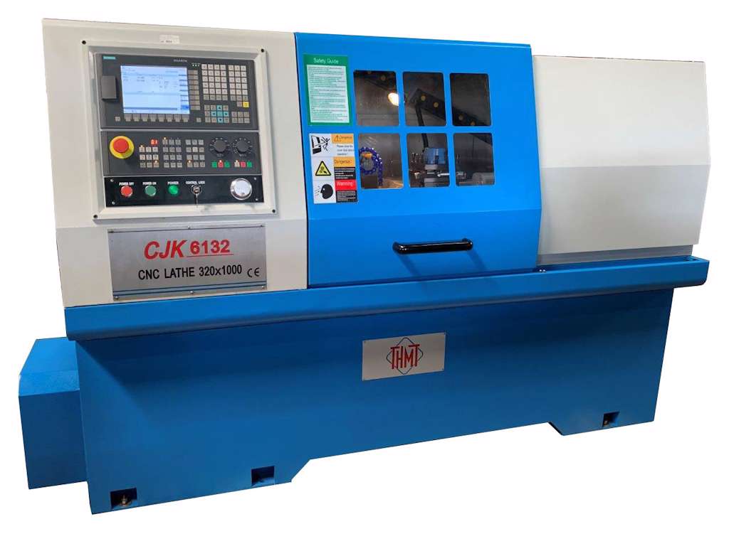 THMT CJK6132 2-Axis CNC Turning Centre - Flat Bed (5487)