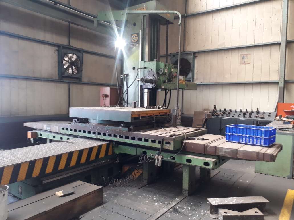 Giddings & Lewis Fraser 80DP130T Horizontal Boring Mill (10315)