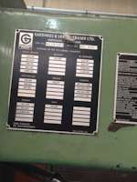 Giddings & Lewis Fraser 80DP130T Horizontal Boring Mill (10315)