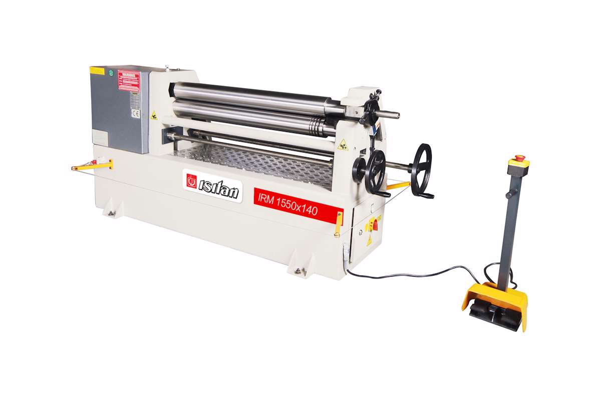Sahinler Isitan IRM 1550x110 Motorised Plate Roll (4937)